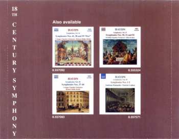 CD Joseph Haydn: Symphonies Vol. 30 - Symphonies Nos. 14-17