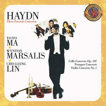 Album Yo-Yo Ma: Three Favorite Concertos: Cello Concerto, Op.101 / Trumpet Concerto / Violin Concerto No.1