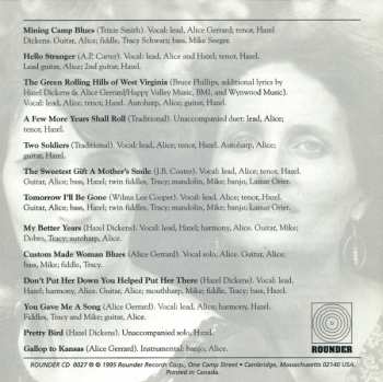 CD Hazel Dickens And Alice Gerrard: Hazel & Alice