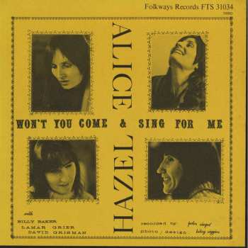 Album Hazel Dickens And Alice Gerrard: Won't You Come & Sing For Me?