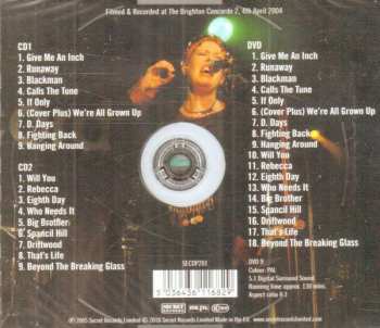 2CD/DVD Hazel O'Connor: Will You - Live In Brighton