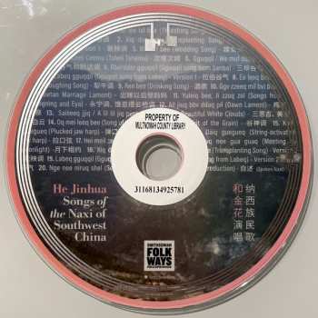 CD He Jinhua: Songs Of The Naxi Of Southwest China