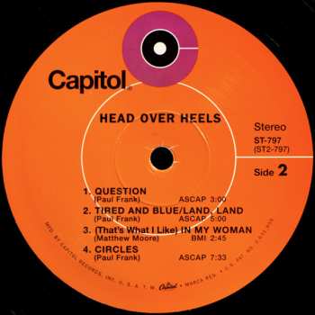 LP Head Over Heels: Head Over Heels LTD
