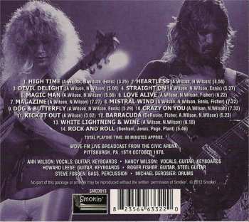 CD Heart: High Times & Other Delights (1978 Radio Broadcast)