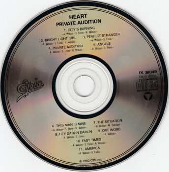 CD Heart: Private Audition