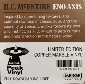 LP H.C. McEntire: Eno Axis LTD | CLR