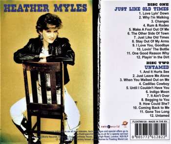2CD Heather Myles: Just Like Old Times & Untamed