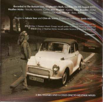 2CD Heather Myles: Live In London And Texas