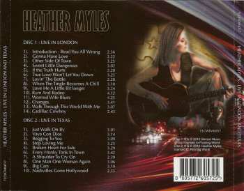 2CD Heather Myles: Live In London And Texas