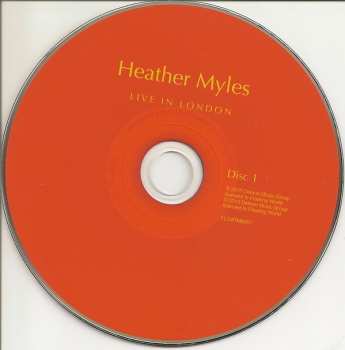 2CD Heather Myles: Live In London And Texas