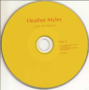 2CD Heather Myles: Live In London And Texas