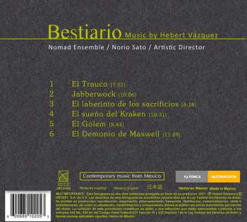 CD Hebert Vázquez: Bestiario
