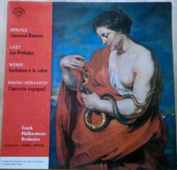 LP The Czech Philharmonic Orchestra: Carnaval Romain / Les Préludes / Invitation À La Valse / Capriccio Espagnol