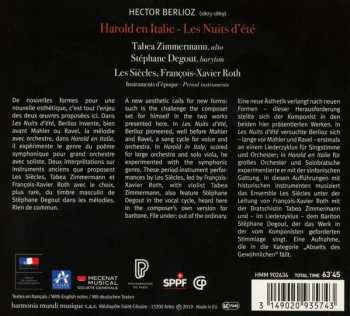 CD Hector Berlioz: Harold En Italie - Les Nuits D'Été