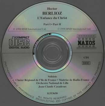 2CD Hector Berlioz: L'Enfance Du Christ = The Childhood Of Christ • Sacred Trilogy, Op. 25