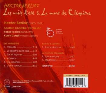 SACD Hector Berlioz: Les Nuits D'Été & La Mort De Cléopâtre