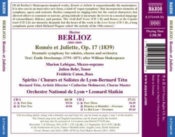2CD Hector Berlioz: Roméo Et Juliette