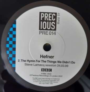 2SP Hefner: Steve Lamacq Session 24.03.99