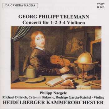 Album Georg Philipp Telemann: Concerti für 1-2-3-4 Violinen