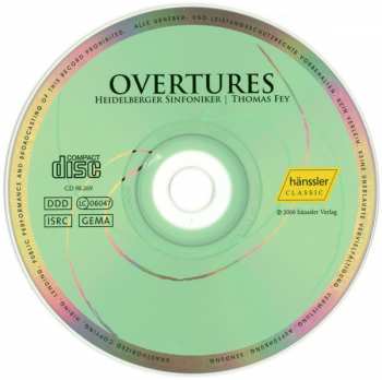 CD Ludwig van Beethoven: Overtures