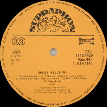 LP Heidi Janků: Úplně Všechno