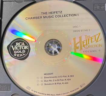 2CD/Doos Edvard Grieg: The Heifetz Chamber Music Collection I