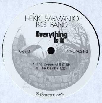 LP Heikki Sarmanto Big Band: Everything Is It LTD