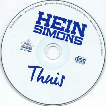 CD Hein Simons: Thuis