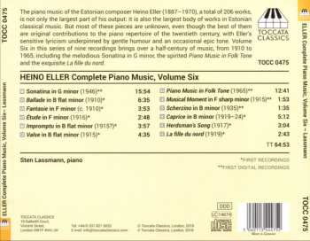 CD Sten Lassmann: Complete Piano Music, Volume Six
