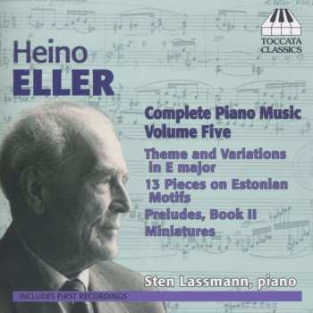 CD Sten Lassmann: Complete Piano Music Volume Five