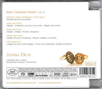 SACD Jansa Duo: Rare Chamber Music Vol. II – Grands Duos Concertants