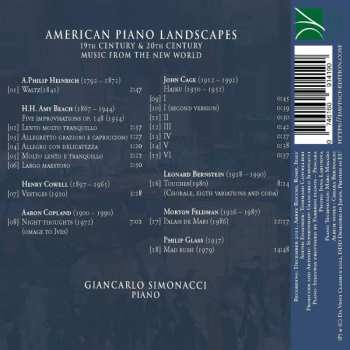 CD Philip Glass: American Piano Landscapes (19th Century & 20th Century Music From The New World)