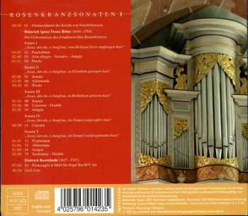 CD Heinrich Ignaz Franz Biber: Rosenkranzsonaten 1