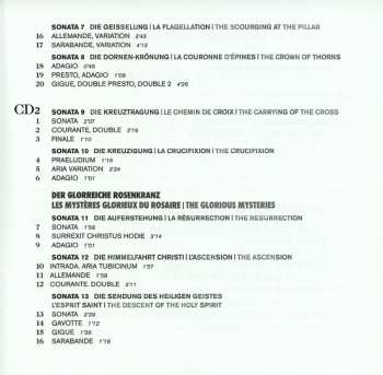 2CD Heinrich Ignaz Franz Biber: Sonates Du Rosaire