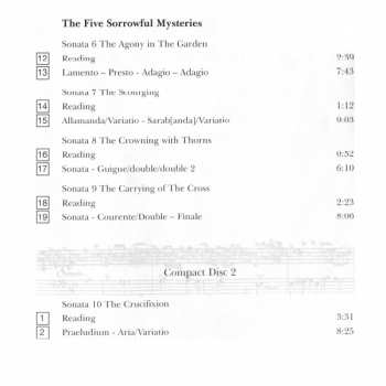 2CD Heinrich Ignaz Franz Biber: The Rosary Sonatas