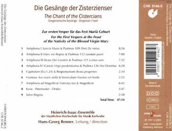 CD Heinrich-Isaac-Ensemble: Die Gesänge der Zisterzienser