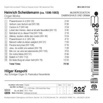 SACD Heinrich Scheidemann: Organ Music