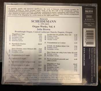 CD Heinrich Scheidemann: Organ Works Vol. 4
