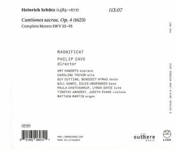 2CD Heinrich Schütz: Cantiones Sacrae