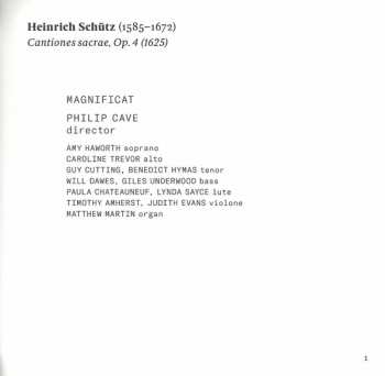 2CD Heinrich Schütz: Cantiones Sacrae