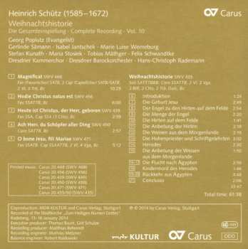 8CD/Doos Heinrich Schütz: Die Gesamteinspielung, Box II
