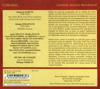 2CD Heinrich Schütz: Historia der Auferstehung Jesu Christi
