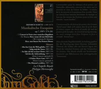 CD Philippe Herreweghe: Musikalische Exequien Op. 7, SWV 279-281 / Motets