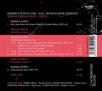 CD Heinrich Schütz: Musikalische Exequien - Voices