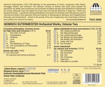 CD Juliane Banse: Orchestral Works, Volume Two: Works For Voice And Orchestra