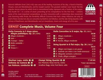 CD Ian Hobson: Complete Music, Volume Four