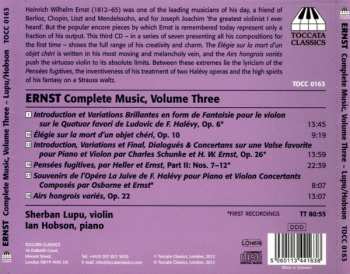CD Ian Hobson: Complete Music, Volume Three
