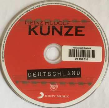 CD Heinz Rudolf Kunze: Deutschland