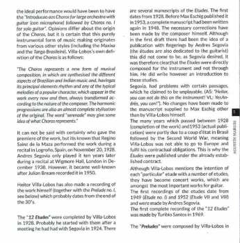 SACD Heitor Villa-Lobos: Complete Solo Guitar Music