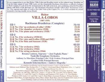 3CD Heitor Villa-Lobos: Bachianas Brasileiras (Complete)